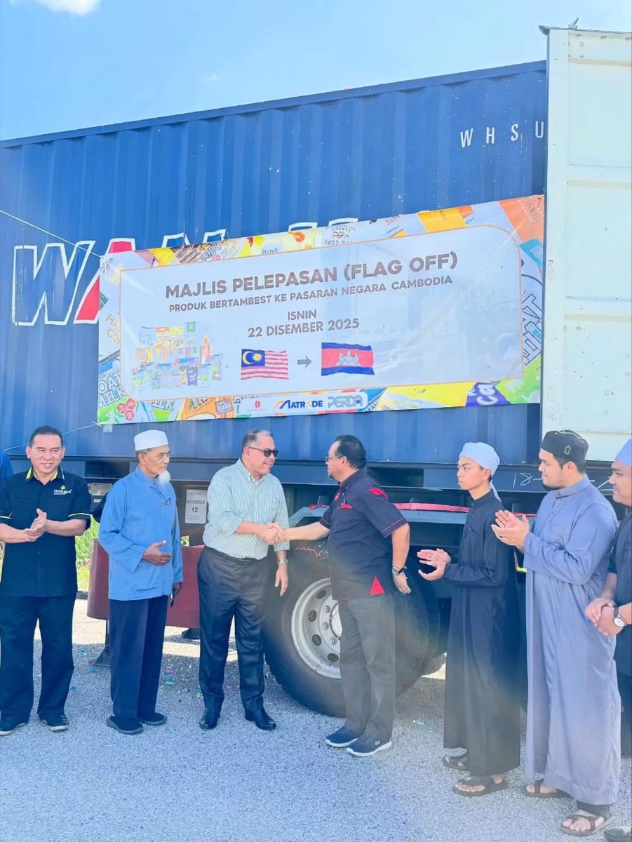 BERTAMBEST Flag-Off ceremony for the first product shipment to Cambodia, December 2025